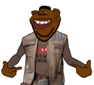 belt broken_heart brown_skin finn_(star_wars) jacket jeans nigger realistic smile star_wars stubble subvariant:impish_tyrone teeth tongue transgender_flag transheart tyrone variant:impish_soyak_ears variant:shirtjak yellow_teeth // 1700x1538 // 882.2KB
