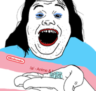estrogen hair hand holding_object nintendo open_mouth pills tranny transgender_flag variant:alicia video_game // 1642x1554 // 133.5KB