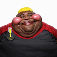 ai_but_not_completely_ai_doe award big_lips big_nose black_skin blond blush character:hunky clothes ext=mp4 eyebrows fat hair love meta:not_oc open_eyes realistic series:fusionjaks subvariant:branigger subvariant:fat_alicia subvariant:hunky_twink_sex_machine variant:alicia variant:brandon video white_background // 560x560, 6s // 860.6KB