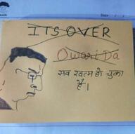 closed_mouth crying frown glasses hair india irl its_over redraw sad side_profile soyjak text variant:chudjak // 720x716 // 42.5KB