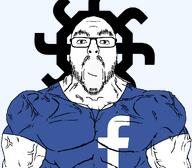beard facebook glasses muscles png smile subvariant:muscular_flartson swastika variant:flartson // 1059x929 // 66.4KB