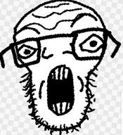 beard deformed gape sid soyjak variant:unknown // 920x1009 // 255.9KB