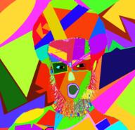 clothes colorful glasses hair open_mouth soyjak stubble variant:jimmy_numale // 1440x1388 // 567.4KB