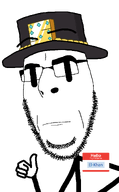 arm clothes el-khan_(user) glasses gold gold_chain hand hat hello_my_name_is_(sticker) henry_stickmin looking_at_you meta:namefags meta:self_insert name_tag neutral shitnounrdynouumlycordcarescares soyjak stickman stubble text thumbs_up top_hat transparent_background variant:cobson white_skin // 775x1249 // 73.4KB