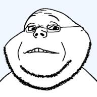 ai_generated artist:sabiopajin closed_mouth frown glasses meta:is_a_soyjak no_ears redraw soyjak stubble subvariant:impaish template transparent_background user=sabiopajin variant:impish_soyak_ears wrinkles // 960x960 // 40.3KB