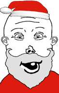 beard christmas ear forehead_lines open_mouth red_shirt santa_claus santa_hat tooth variant:vlodson // 640x1011 // 120.7KB