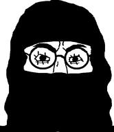 balaclava black_clothing eyelashes female genderswap glasses islam long_hair mask meta:leaky muslims subvariant:chudjak_front subvariant:female_chudjak variant:chudjak warrior-z_(user) // 484x561 // 6.9KB