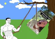 ack caption dan_hentschel hanging irl jude kike libtard lynching nature outsidet smug tree trvmp variant:chudjak // 2100x1500 // 1.4MB