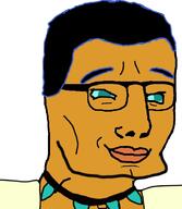 blue_eyes chud chudcel chudclit daquarius_osteen glasses meta:tagme necklace orange_skin smile tagme_character_name variant:chudjak // 640x734 // 149.2KB