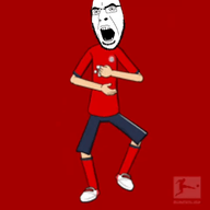 442oons animated artist:sectionalism bayern_munich cleats clothes ext=gif football glasses laughing open_mouth shoe shorts soccer stubble thomas_muller variant:cobson // 480x480 // 598.2KB