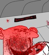 2soyjaks blood closed_mouth drawn_background ear frown gore laughing soyjak stubble subvariant:splicejak subvariant:wholesome_soyjak text variant:gapejak variant:impish_soyak_ears // 1442x1607 // 1.3MB