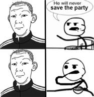 cereal cereal_guy closed_mouth comic ear hair kuz neutral soyjak soyjak_party text track_suit variant:kuzjak // 483x496 // 137.2KB