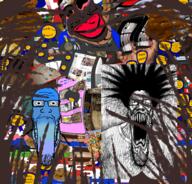 calm infected jartycuck scared schizophrenia slopjak subvariant:schizojak variant:markiplier_soyjak // 1388x1333 // 2.4MB