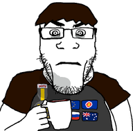 association_of_southeast_asian_nations australia black_hair coffee cup dead_nigger_hours europe eyebags flag:asean flag:australia flag:european_union flag:russia glasses mug nate nate_higgers natejak nead_diggers ned_diggers only_person_on_bald_cartoon_man_with_glasses_website open_mouth russia smoke southeast_asia subvariant:science_lover transparent_background variant:markiplier_soyjak // 800x789 // 82.1KB