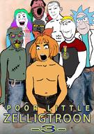 3 angry anti_ongezellig badge blue_hair bowtie closed_mouth clothes ear glasses hair italy makeup meta:tagme multiple_soyjaks mymy_(ongezellig) nate ongezellig open_mouth orange_hair orange_skin pink_skin poor_little_white_boy rick_and_morty rick_sanchez smile soot_colors soyjak stubble subvariant:wholesome_soyjak text tonytalk tranny variant:a24_slowburn_soyjak variant:alicia variant:cobson variant:feraljak variant:gapejak variant:kuzjak yellow_hair zombie // 650x924 // 592.5KB