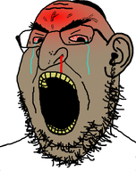 angry bloodshot_eyes brown_skin crying jewish_nose kike series:yehudyakim variant:gapejak // 600x758 // 51.3KB