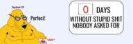 404 button crazed fat glasses janny nipple open_mouth sign snca stubble subvariant:soyak_(crazed) text variant:soyak yellow_skin // 3000x1000 // 357.5KB