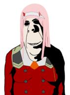 anime biting_lip clothes darling_in_the_franxx female hair horn ominous pink_hair shadow subvariant:hornyson variant:cobson zero_two // 1217x1646 // 250.9KB