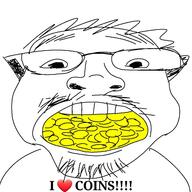 big_nose coins glasses i_love open_mouth stubble variant:coinjak // 1280x1280 // 212.1KB