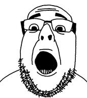 eyebrows glasses open_mouth stubble variant:grandjak // 1102x1240 // 67.7KB eyebrows glasses open_mouth stubble variant:grandjak // 1102x1240 // 67.7KB