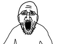 doug_walker ear glasses nostalgia_critic open_mouth soyjak stubble variant:unknown // 1361x1025 // 164.6KB