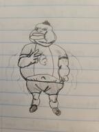 brap fart irl knees mexico meximutt morbidly_obese obese pencil_drawing shoe shorts subvariant:unbotheredmeximutt unbothered variant:meximutt // 4032x3024 // 2.3MB