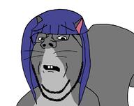 animal anime bernkastel soyjak squirrel subvariant:wholesome_soyjak subvariant:wholesome_squirrel umineko variant:gapejak video_game // 1165x925 // 44.6KB