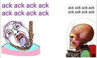 ack alien bloodshot_eyes brain crying dead flag glasses mars_attacks mustache open_mouth pun purple_hair rope soyjak spacesuit stubble suicide text tongue tranny variant:bernd yellow_teeth // 1419x851 // 471.8KB