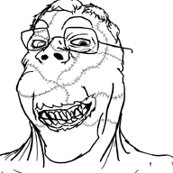 doctor dr_soyowad evil glasses hair horror scar smile soyjak stitch variant:gapejak zombie // 732x800 // 138.2KB