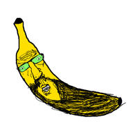 banana series:fruiterz! variant:maxjak // 640x640 // 119.8KB