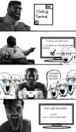 angry chad computer cry crying game gigachad variant:soyak videogame // 608x1059 // 322.4KB