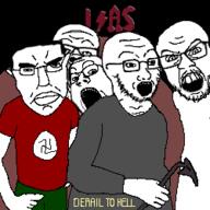 acdc album_cover highway_to_hell music subvariant:pol_face variant:a24_slowburn_soyjak variant:chudjak variant:feraljak variant:gapejak variant:soyak // 250x250 // 25.5KB