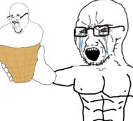 bloodshot_eyes crying hand ice_cream variant:burnsjak variant:soyak // 1868x1700 // 144.9KB