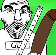 bbc looking_at_you low_quality meta:namefags olgol_(spadedfaggot) open_mouth ruler shocked thick_eyebrows variant:56jak variant:cobson // 427x417 // 74.8KB