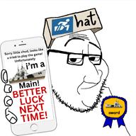 BBaby award beard clothes glasses hat holding_object holding_phone phone red_text serious_hat variant:smugjak world_of_warships // 1503x1500 // 648.5KB