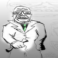 deformed green_tie variant:sidjak white_suit // 1500x1500 // 711.3KB