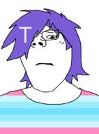 closed_mouth female glasses neutral purple_hair subvariant:gapejak_female subvariant:terryjak terry_crews(namefag) variant:gapejak // 870x1174 // 19.2KB