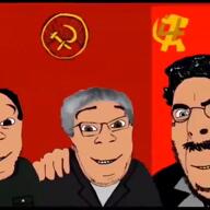amadeo_bordiga communism friendship lenin leon_trotsky mao_zedong nestor_makhno variant:cobson variant:feraljak vladimir_lenin why_can't_we_be_friends // 540x540, 15s // 476.6KB