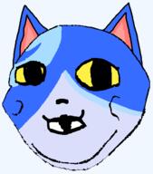 animal baby cat deformed happy moe moe_(animal_crossing) subvariant:nathaniel two_teeth variant:gapejak // 471x534 // 11.9KB