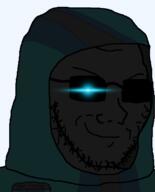 UID_138 dark gempass glasses glowing_eyes robe self_insert smirk sunglasses variant:soyak // 644x800 // 34.9KB