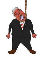 bloodshot_eyes clothes dead green_hair hanging lepper poland rope shoe suit tongue variant:bernd // 723x943 // 46.0KB