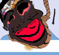 argentina argiecuck flag:argentina mutt nigger shitskin tranny trend:slopjak troon // 1920x1798 // 2.0MB