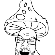 angry glasses mushroom open_mouth shroomjak soyjak stubble variant:feraljak // 1068x1446 // 153.7KB