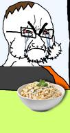 chewing crying dan eating pasta soyjak table variant:cryboy_soyjak waiter warrior-z_(user) // 1022x1920 // 554.4KB