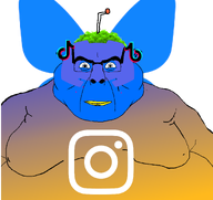 acne beak blue_skin bluesky closed_mouth discord glasses green_hair instagram reddit redditard subvariant:branigger subvariant:cobson_front2 teeth_showing tiktok transparent_background twitter twitter_immigrant variant:brandon variant:cobson xitter zoomer_hair // 1674x1582 // 294.4KB