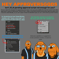 3soyjaks angry approver artist:soynorthropf5 aryan beard black_shirt browser dog dog_ear glasses grey_background janny meta:guide meta:op_took_a_selfie_of_xerself meta:soybooru_user_help nose orange_skin overalls pending_approval script subvariant:euromutt text tutorial variant:gapejak variant:markiplier_soyjak variant:tewi wordswordswords // 1500x1500 // 437.5KB