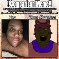 brown_skin cat_ear clothes comparison dark_skin edp445 face face_reveal hat irl jimbo_(namefag) jimbo_(user) jimbrap jimbraphog meta:namefags meta:self_insert nas:comparison_meme nigger oneshot oneshot_pedo_nigger oneshotfag pooneshit pooneshit_pedo selfie vantablack variant:alicia vivo_endive // 673x681 // 649.4KB