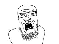 bald disgusted glasses open_mouth small_eyes template variant:unknown // 800x600 // 7.1KB