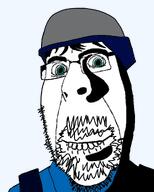 barney barney_calhoun biting_lip glasses green_eyes half-life helmet rape soyjak stubble subvariant:hornyson variant:cobson // 800x1000 // 307.3KB