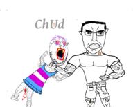 1488 2soyjaks angry arm bloodshot_eyes chud closed_mouth clothes crying ear glasses hair hairy meta:tagme muscles mustache nazism neovagina open_mouth purple_hair schutzstaffel shoop_da_whoop strangling stubble subvariant:chudjak_front swastika text tranny ustasha ustashism variant:chudjak variant:gapejak vein why_you_little // 661x532 // 83.9KB
